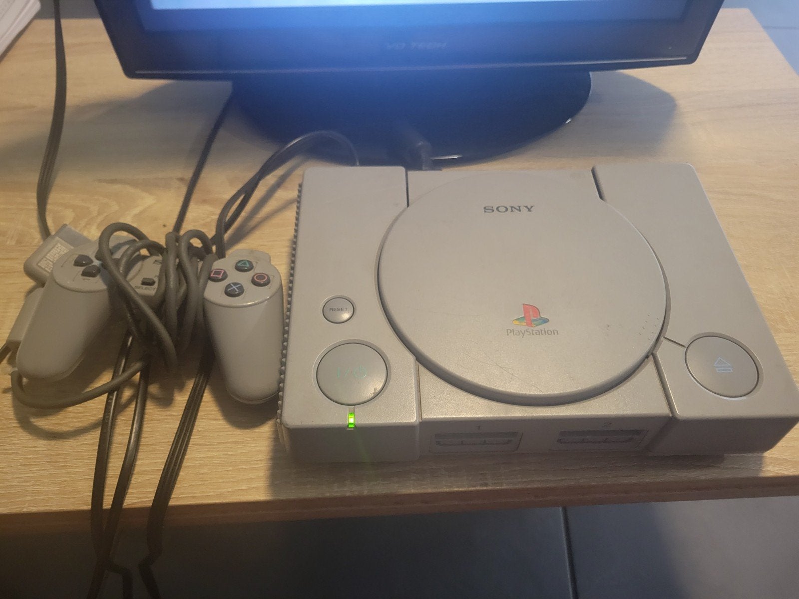 ps1 avec 1 manette et cable, Enlèvement, Utilisé, Avec 1 manette