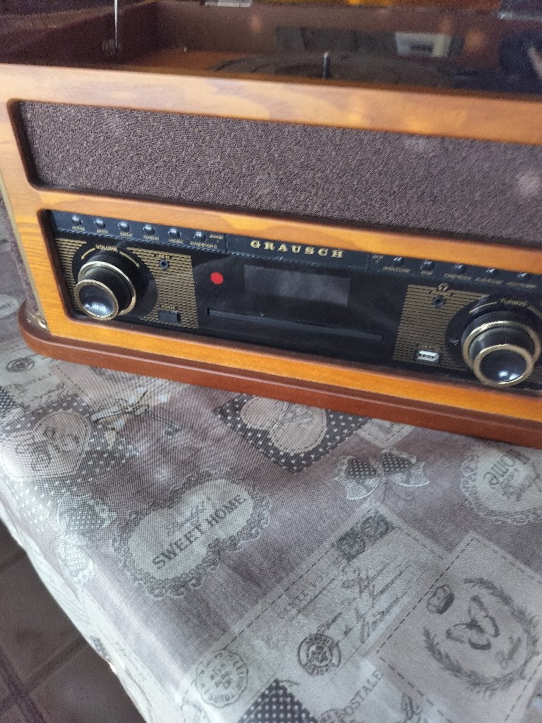 Radio en platenspeler, Audio, Tv en Foto, Platenspelers, Ophalen, Gebruikt, Platenspeler