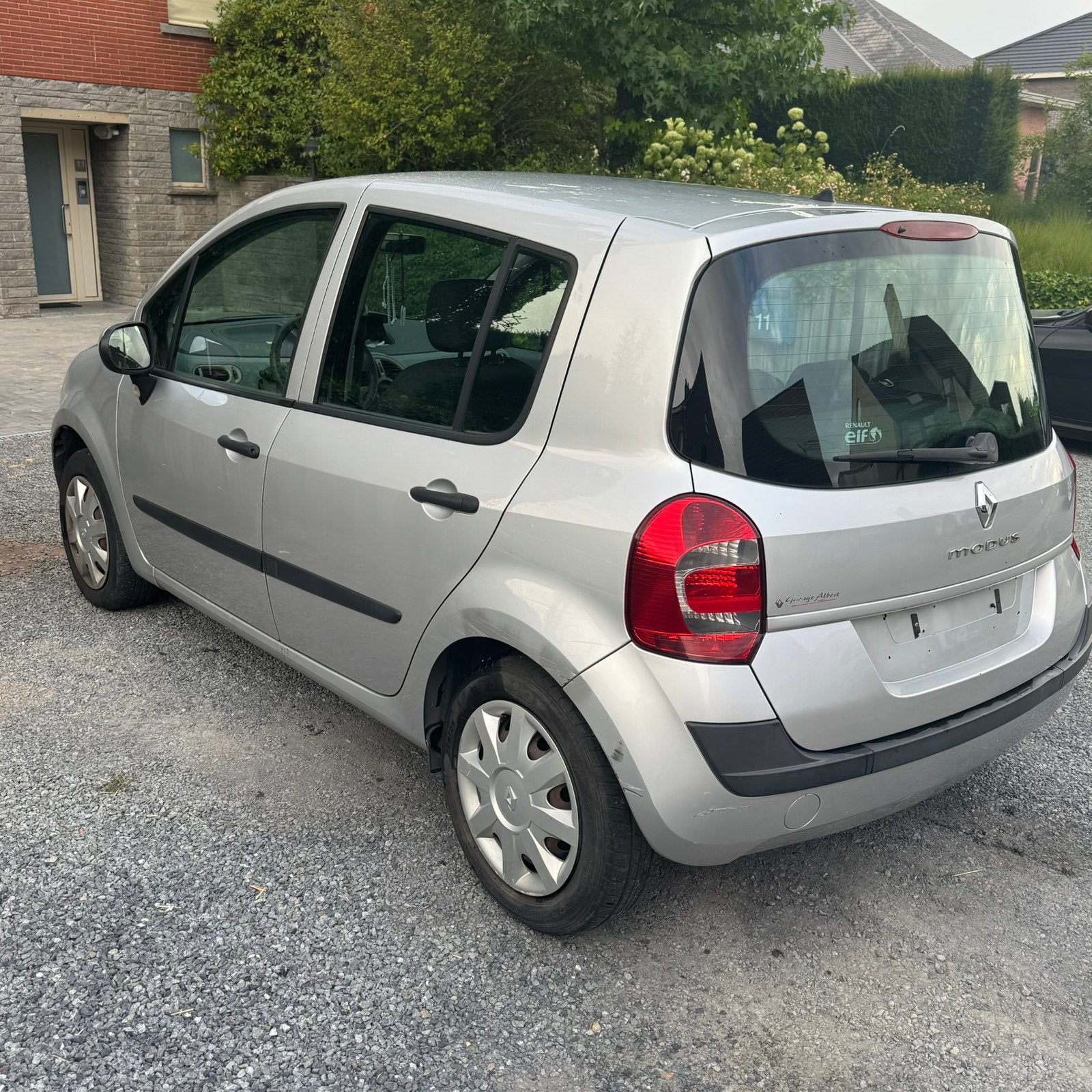 Renault modus 1.2i    2010   139000km, Autos, Boîte manuelle, Noir, 5 portes, 5 places