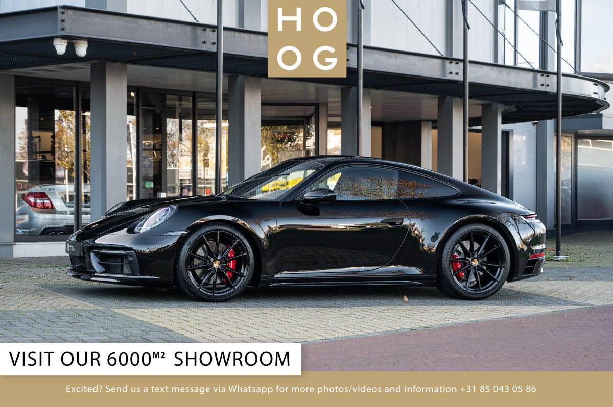 Porsche 911 992 Carrera 4S (bj 2020, automaat), Auto's, 4 zetels, Gebruikt, Overige kleuren, Leder
