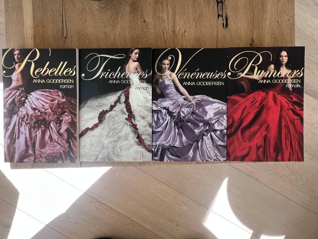 Série complète The Luxe (Rebelles) 4 tomes – excellent état, Ophalen of Verzenden, Zo goed als nieuw, Anna Godbersen, Amerika