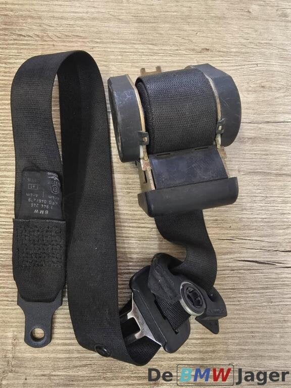 Veiligheidsgordel rechtsvoor zwart BMW 5-serie E34 1944246, Gebruikt, Ophalen of Verzenden, BMW, BMW