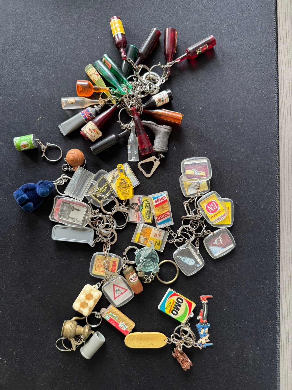Ancienne collection de porte-clés publicitaires., Enlèvement ou Envoi