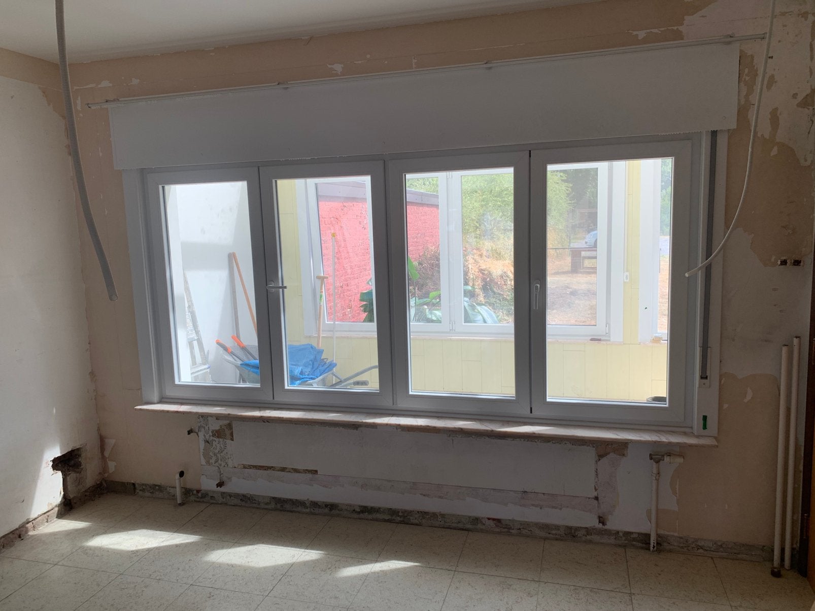 Fenêtres PVC double vitrage + volets, Enlèvement, Comme neuf