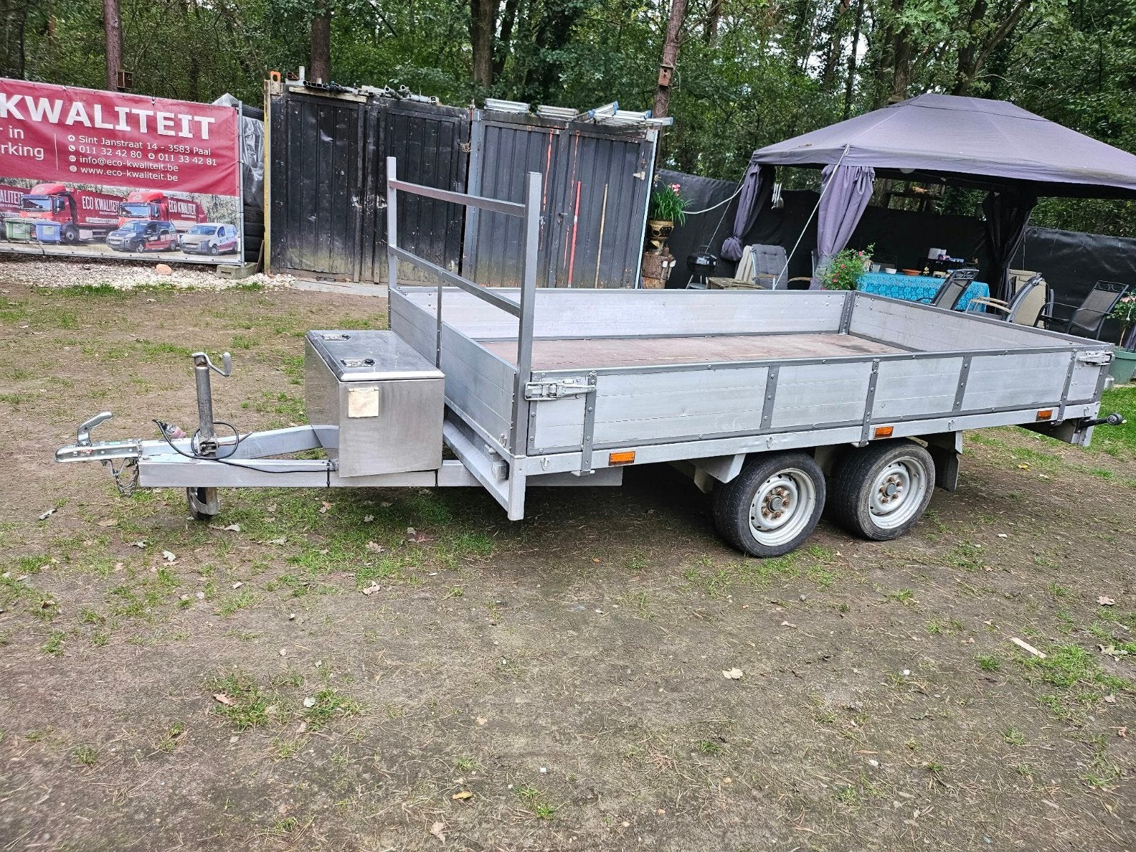 plateau aanhangwagen, Autos : Divers, Enlèvement