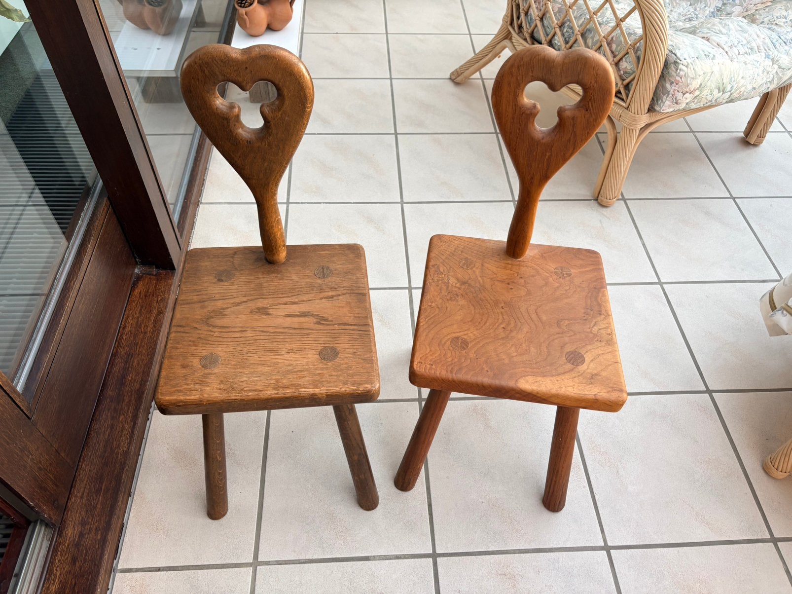 Paires de chaises vintage 1977, Enlèvement