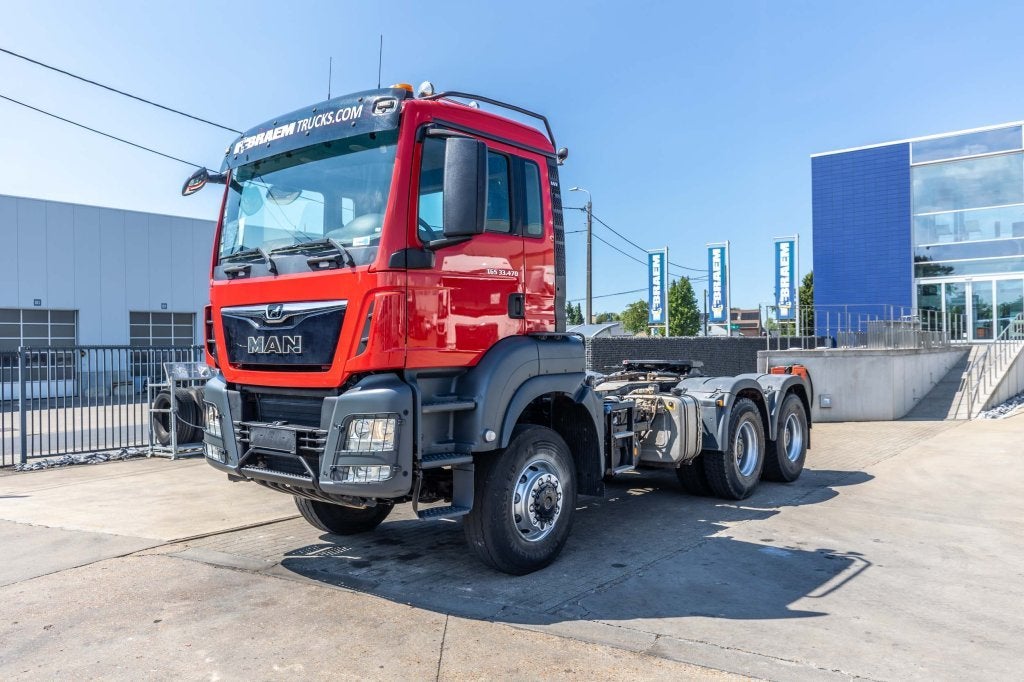MAN TGS 33.470 BBS-6x6, Rouge, Achat, Euro 6, Entreprise