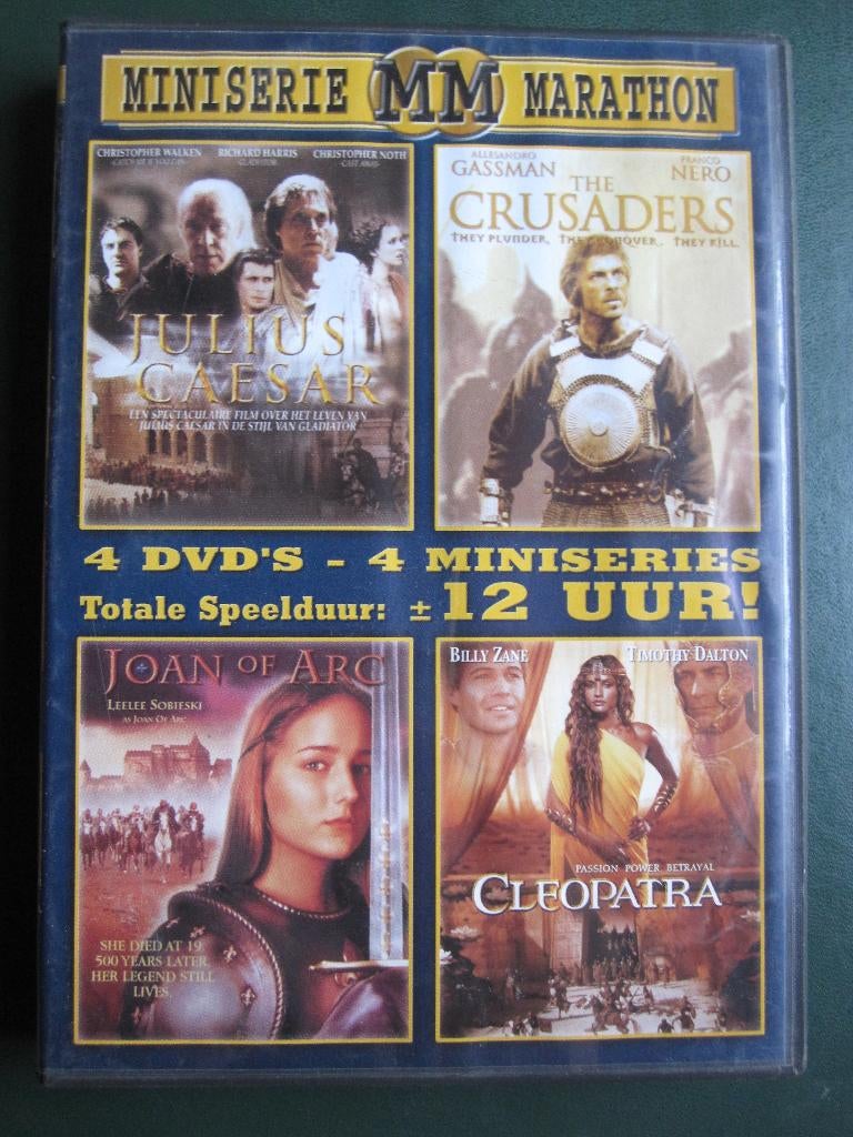 Miniserie Marathon 2 (4 series op 4 disc), Boxset, Drama, Ophalen of Verzenden, Zo goed als nieuw