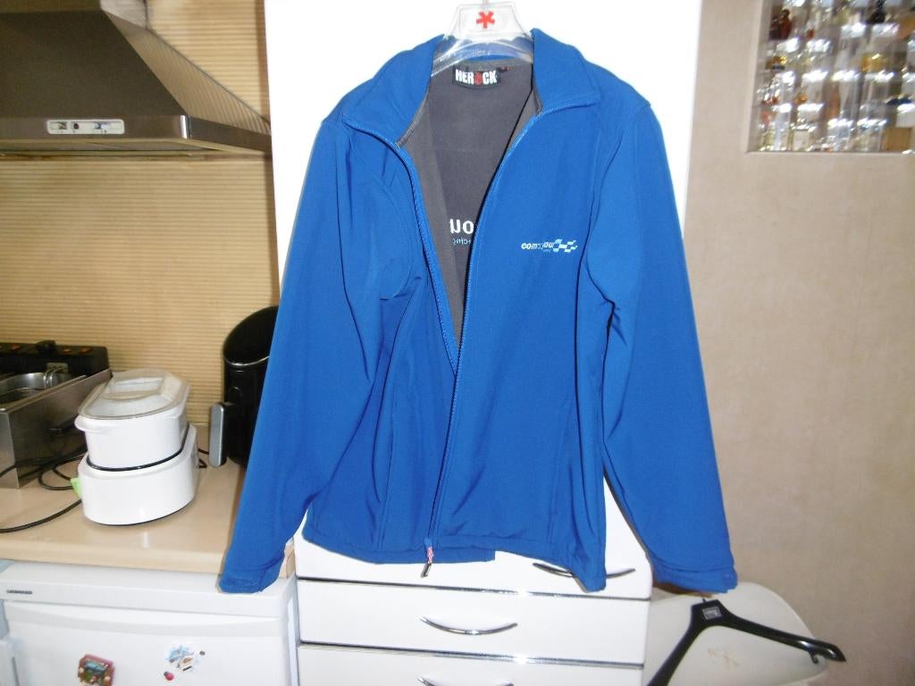 kledij sportieve vest "herock" comtoyou blauw L, Maat 52/54 (L), Blauw, Ophalen of Verzenden, Herock