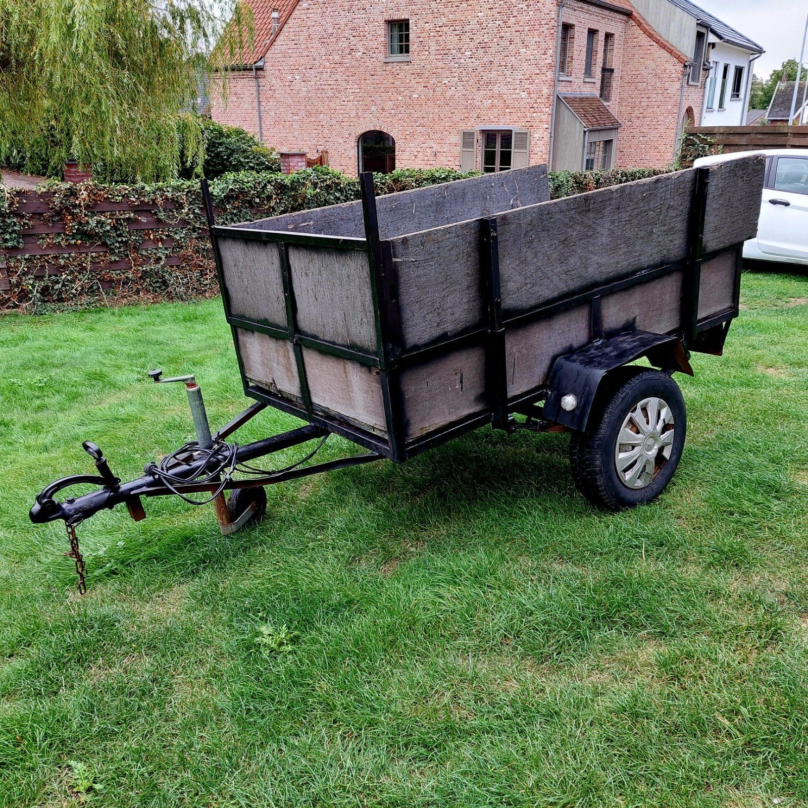 aanhangwaagen 220x110 nieuw lichten in zeer goed staat, Auto diversen, Ophalen of Verzenden