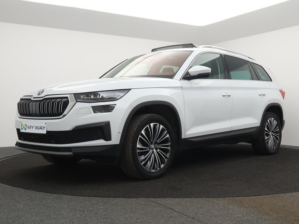 Skoda Kodiaq Kodiaq 2.0 CR TDi Clever+ 7pl. DSG, Auto's, Skoda, Automaat, Wit, 148 g/km, Kodiaq