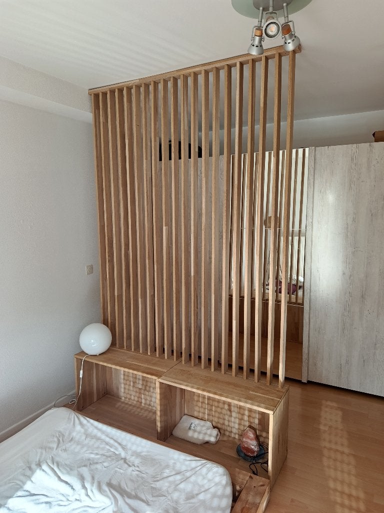 3 Cloisons d'intérieur en bois clair, Enlèvement, Bois