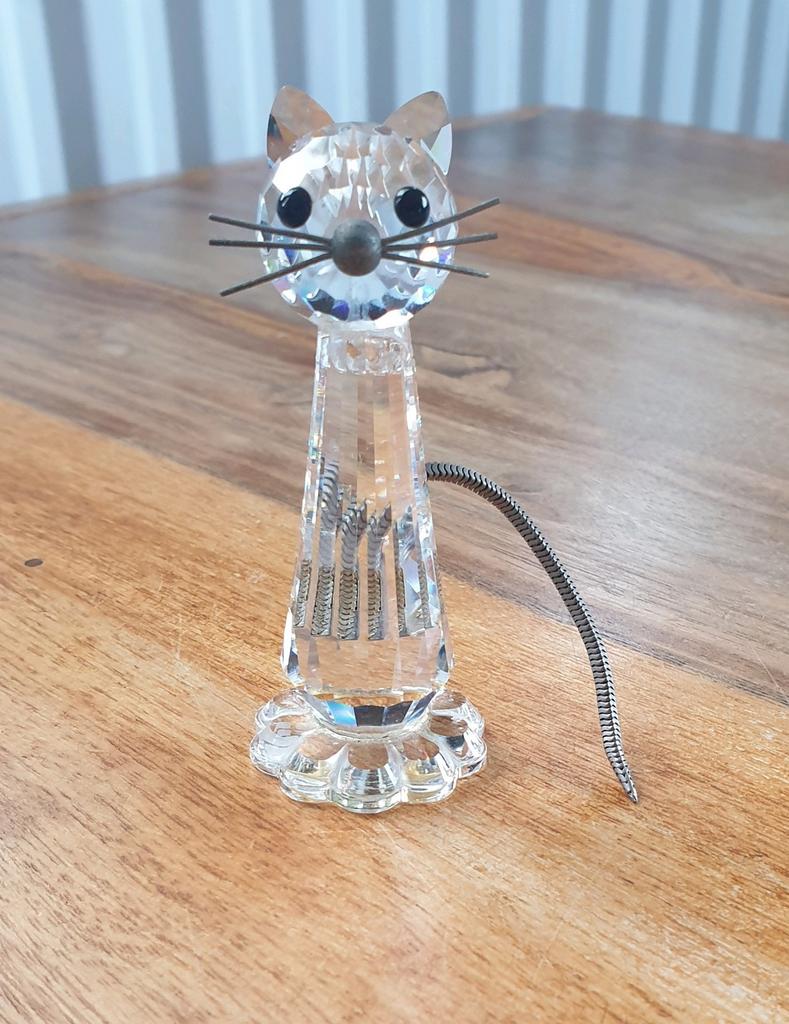 Vintage Swarovski cat 7.5cm, Verzamelen, Ophalen of Verzenden