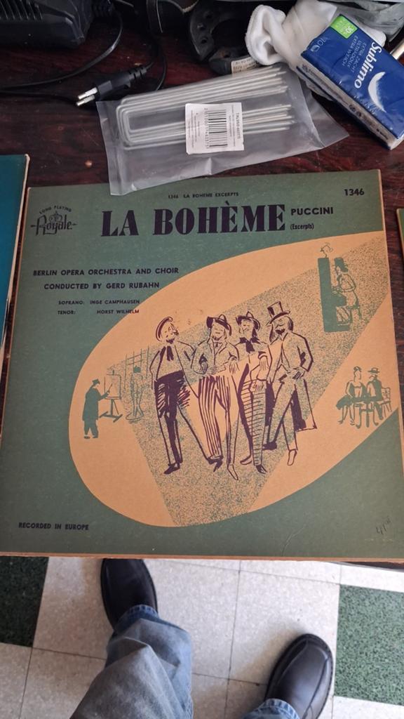 Vinyl, LP'S   la Boheme., Ophalen