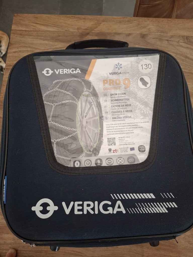 Sneeuwkettingen VERIGA Pro 9 Compact (maatcode 130), Autos : Divers, Chaînes, Enlèvement, Utilisé