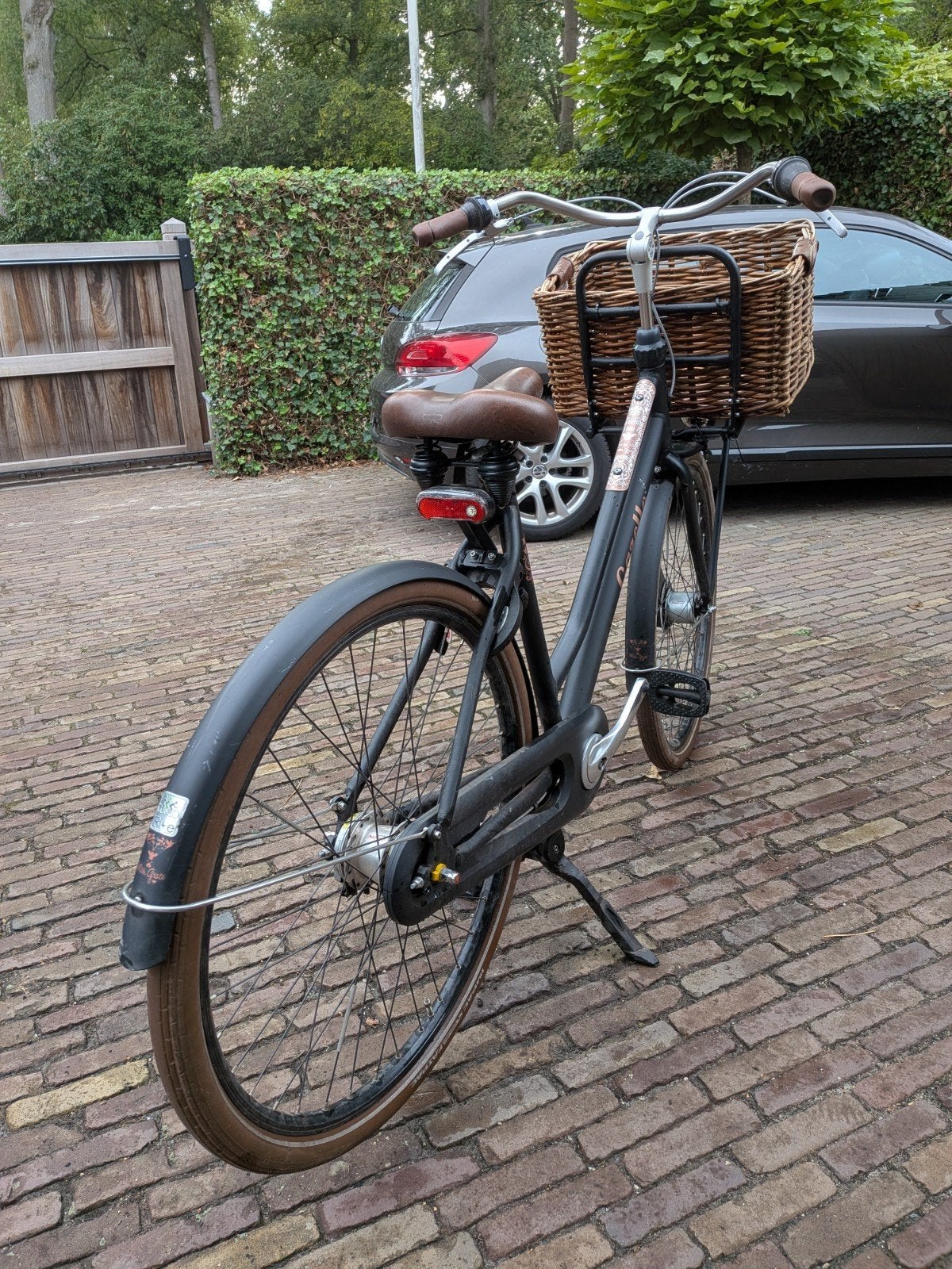 dames fiets met mandje gazelle, Ophalen, Versnellingen, Zo goed als nieuw, 50 tot 53 cm