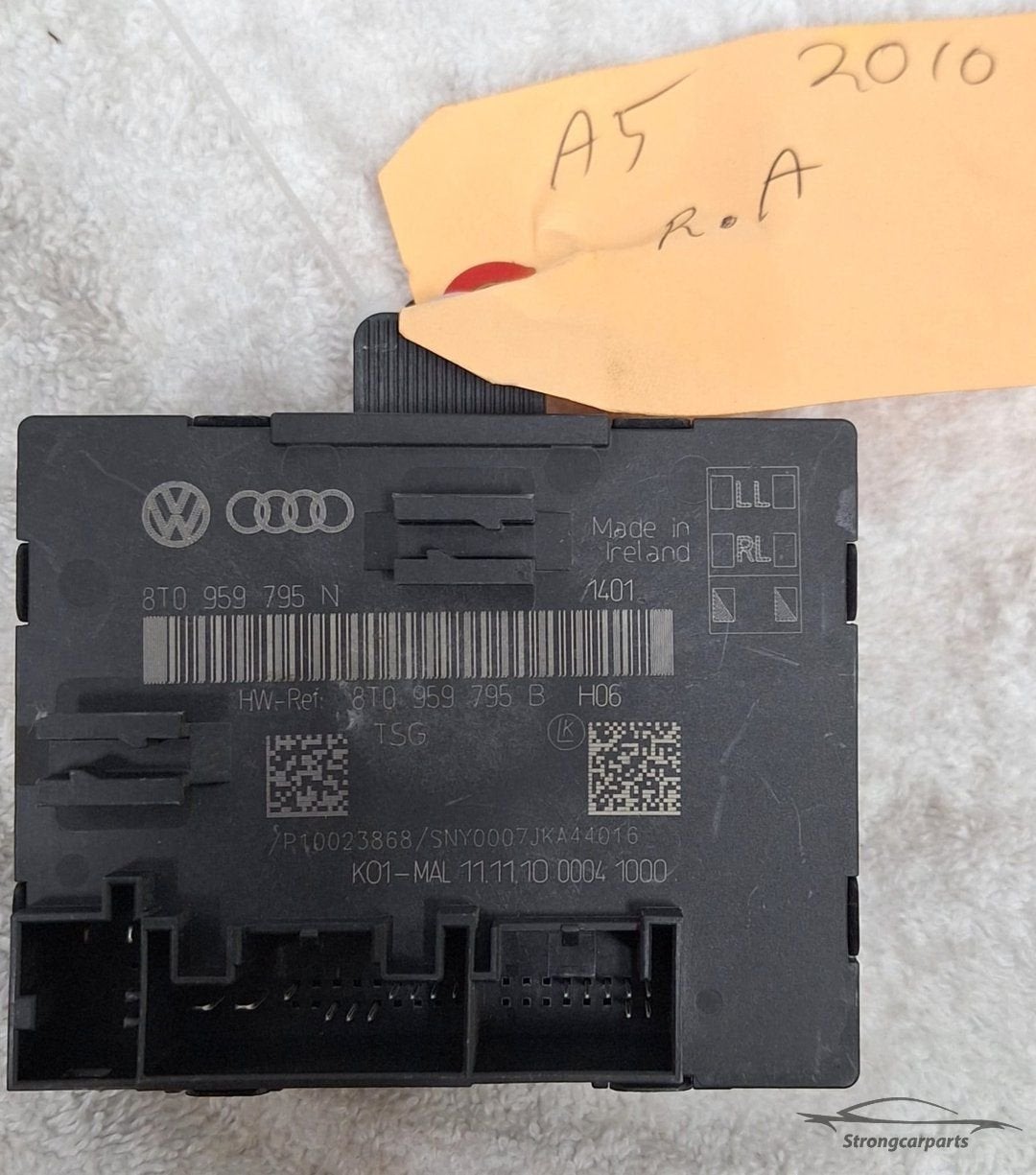 Centrale deurvergrendeling module Audi A5 rechts achter 8T09, -, Audi, Utilisé, -