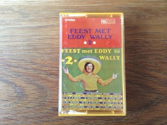 muziekcassette eddy wally, Ophalen of Verzenden, Nederlandstalig, 1 bandje, Origineel