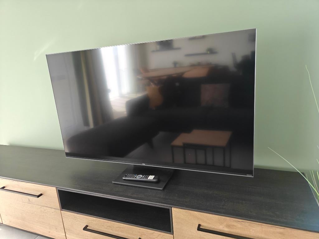 TCL 50C809 te koop, QLED, 120 Hz, Zo goed als nieuw, 100 cm of meer