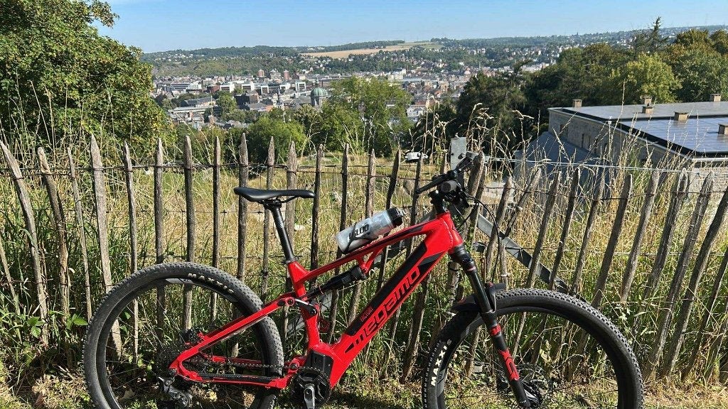 VTT E-bike Megamo Ridon, Vélos & Vélomoteurs, Vélos | VTT & Mountainbikes, VTT tout suspendu, Enlèvement, Utilisé, Autres marques