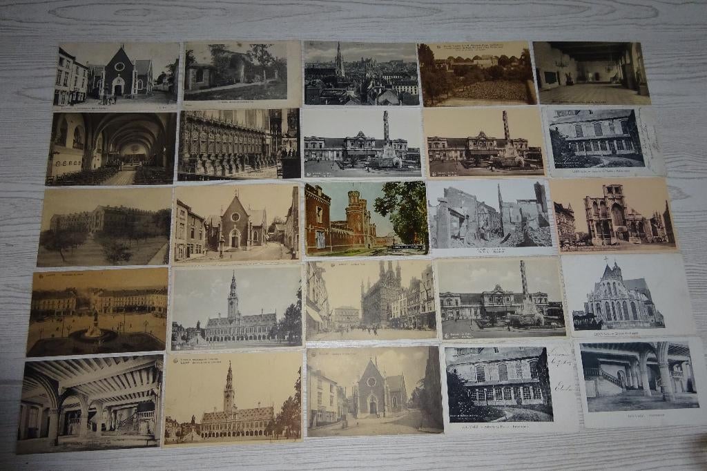Lot 150 postkaarten Leuven - Lot 150 cartes postales Louvain, Enlèvement ou Envoi, Affranchie, Brabant Flamand