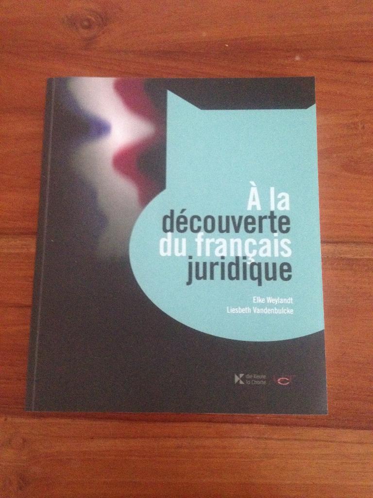 À la découverte du français juridique, Livres, Enlèvement ou Envoi, Comme neuf