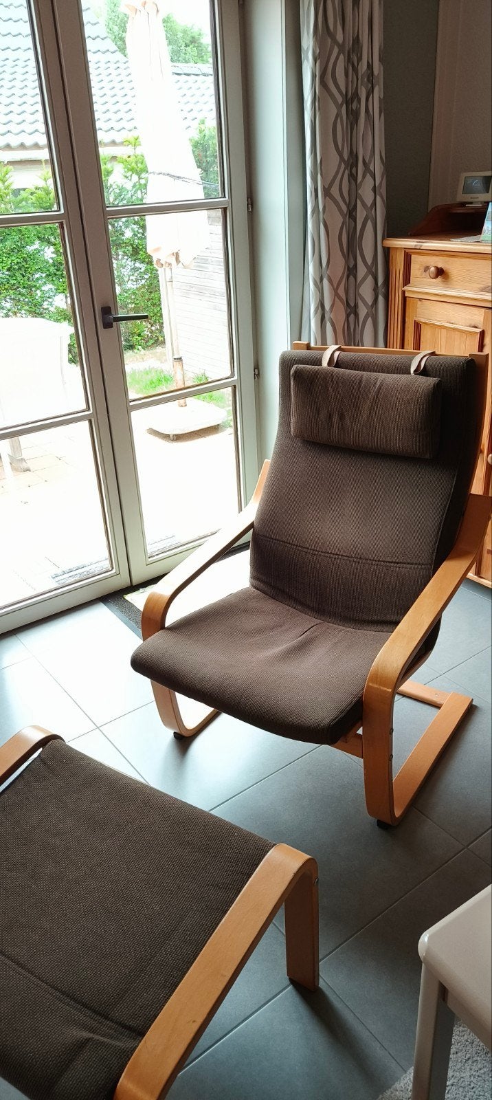 Ikea relax met voetbankje, Maison & Meubles, Enlèvement, Utilisé