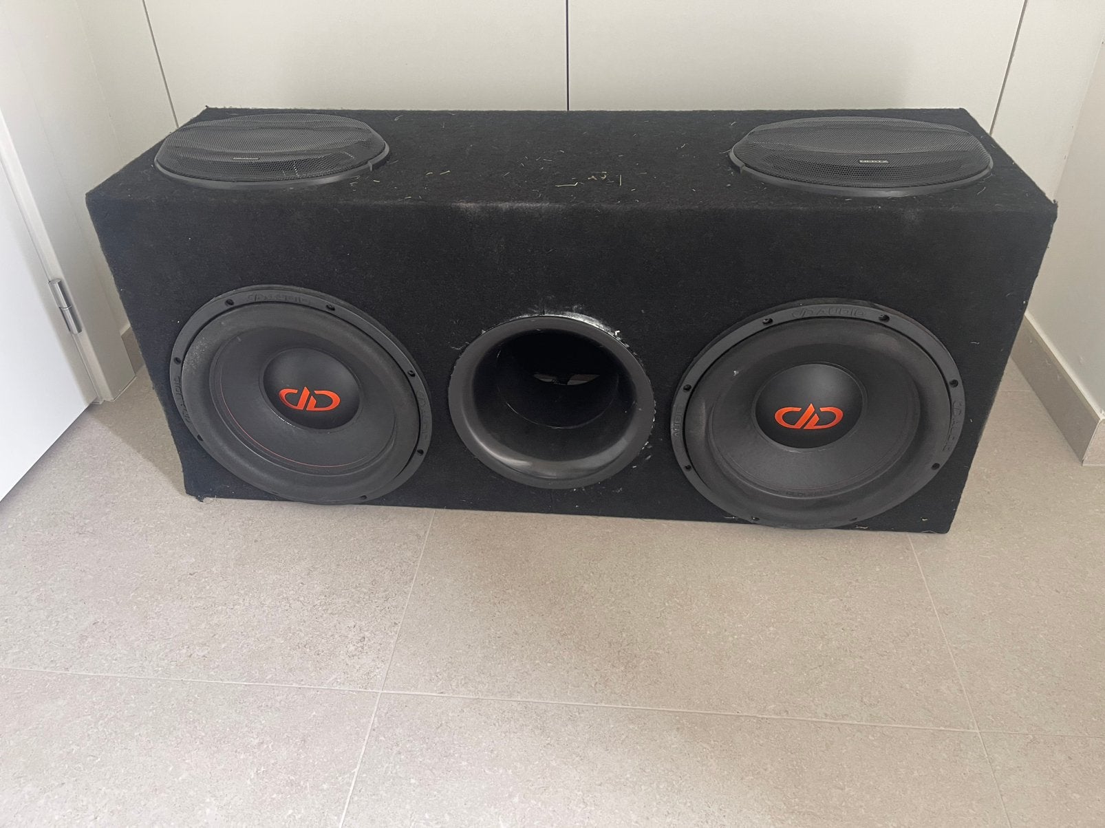 Subwoofer dd audio, Auto diversen, Autospeakers, Ophalen
