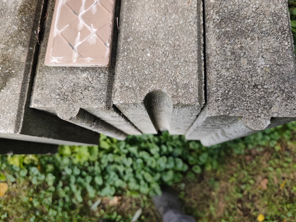 Betonnen rand, Tuin en Terras, Ophalen, Nieuw, Minder dan 25 cm, Border