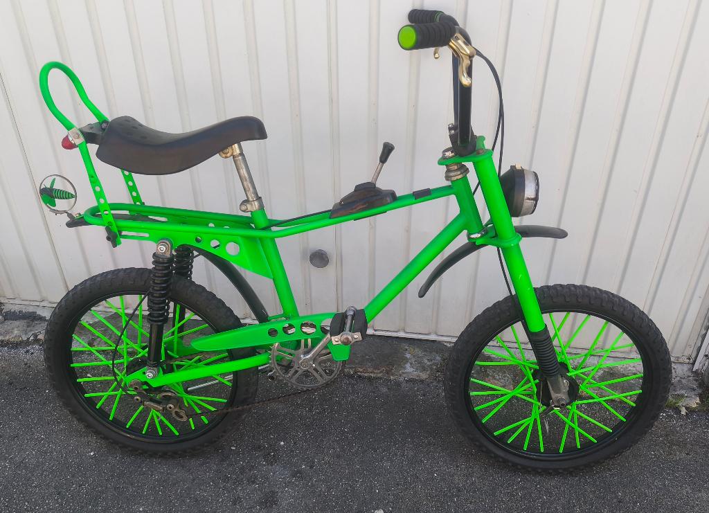 Vélo bmx vintage 70's superbe, Vélos & Vélomoteurs, Frein à tambour, Acier, Enlèvement, Utilisé