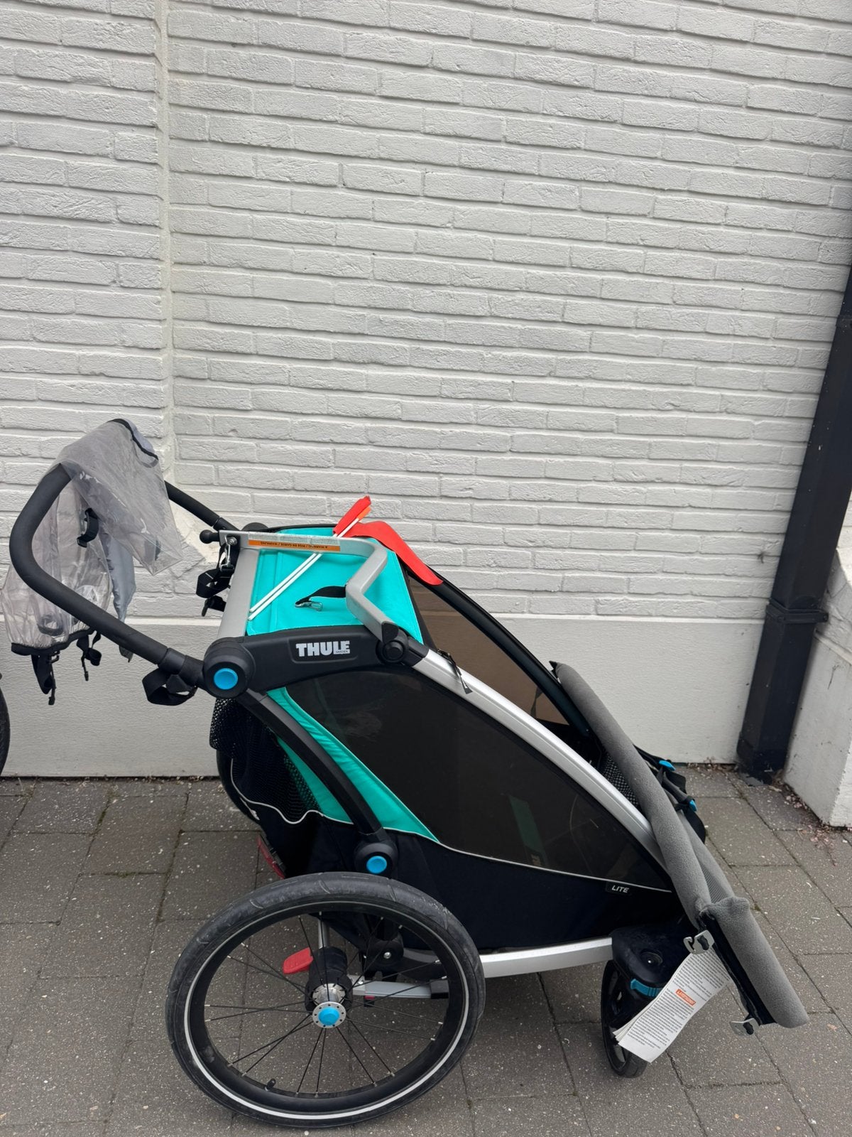 Thule chariot fietskar, Fietsen en Brommers, Ophalen, Zo goed als nieuw, Kinderkar