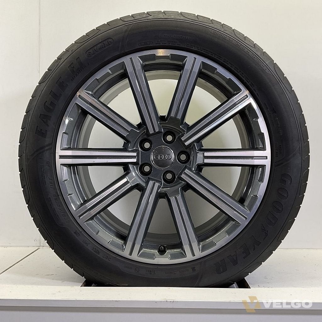 AUDI Q7 SQ7 VW TOUAREG SET VELGEN + ZOMERBANDEN 20 INCH, Gebruikt, -, 285 mm, -