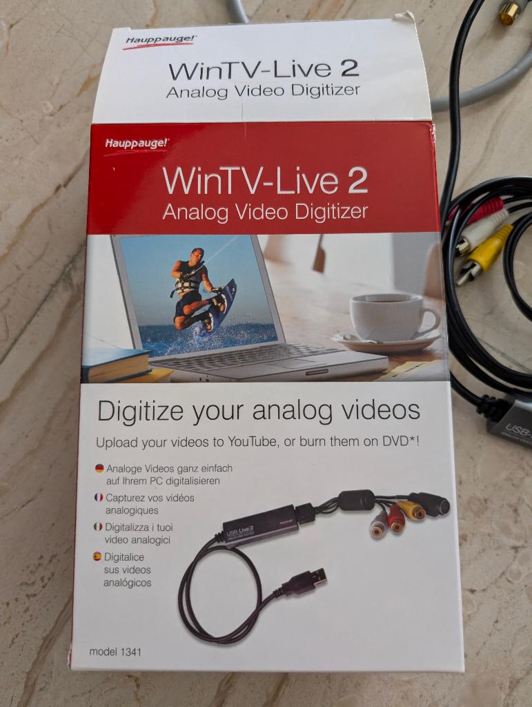 WinTV-Live 2 Analog Video Digitizer, Enlèvement ou Envoi, Utilisé