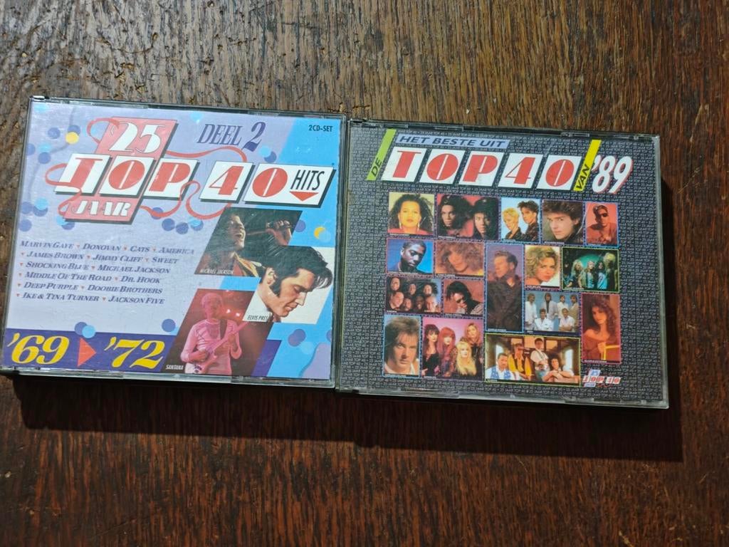 2 boîtiers CD de The Top 40, Enlèvement ou Envoi, Comme neuf, Autres genres, Coffret