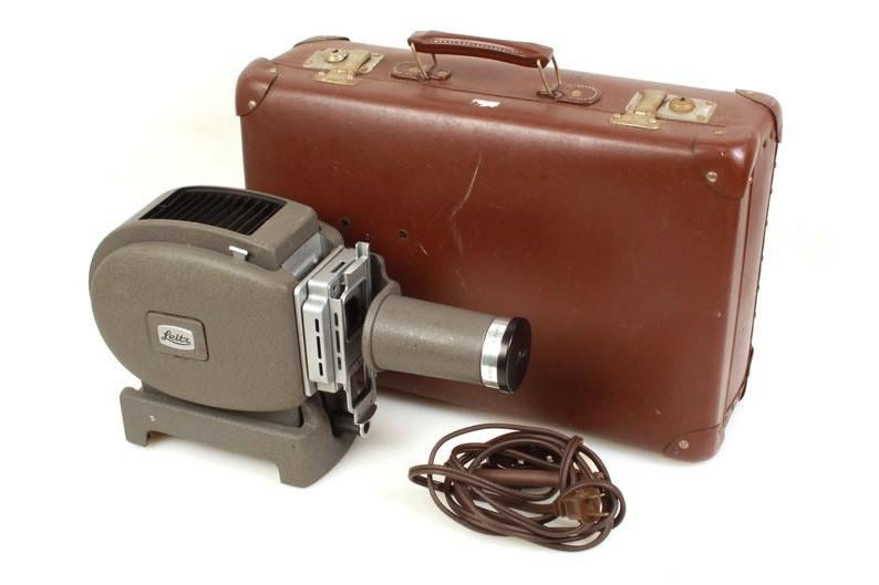 Leitz Prado diaprojector, Ophalen