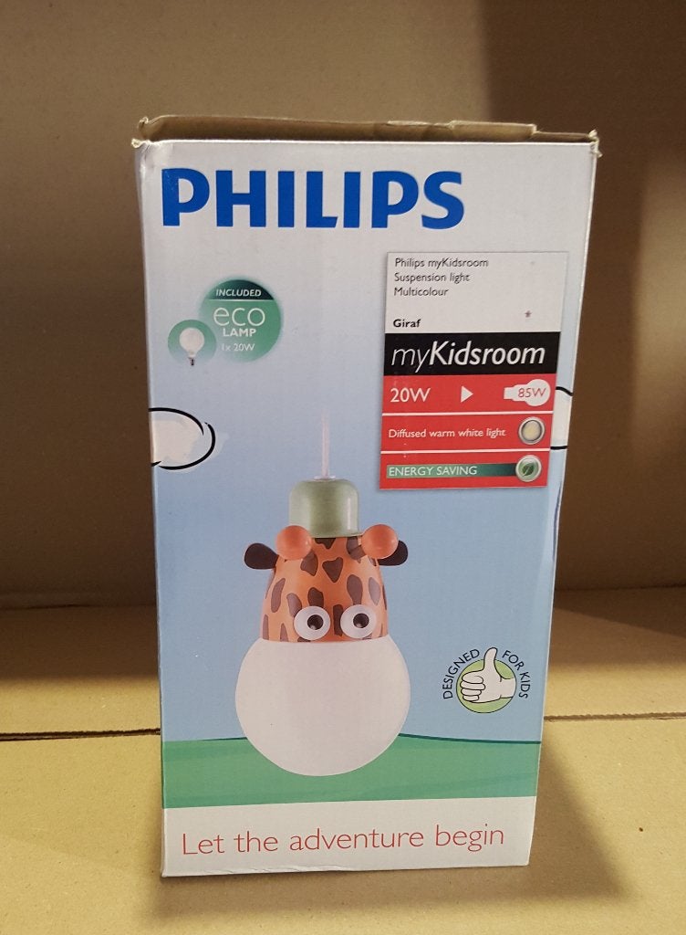 Philips myKidsRoom 'Giraf' hanglamp – NIEUW (NOS), Nieuw, Ophalen of Verzenden, Verstelbaar, Meerkleurig