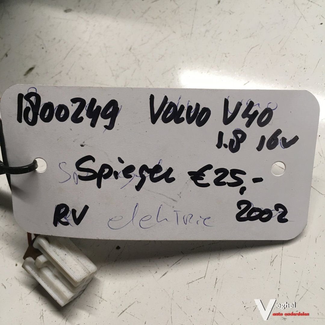 Volvo V40 Station 1.8 2002 Wagennr 1800249  Buitenspiegel  E, Auto-onderdelen, Gebruikt, -, -, Ophalen of Verzenden