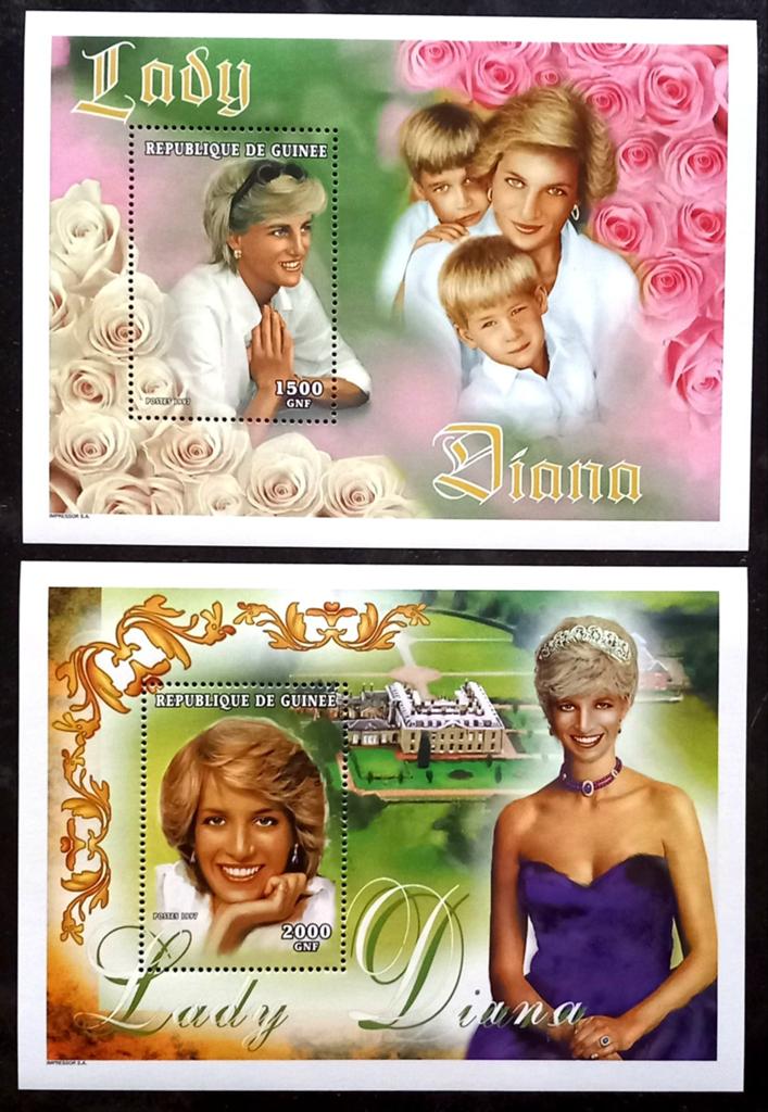 1997 Republiek Guinee - Prinses Diana MNH**, Postzegels en Munten, Postzegels | Afrika, Verzenden, Guinee, Postfris