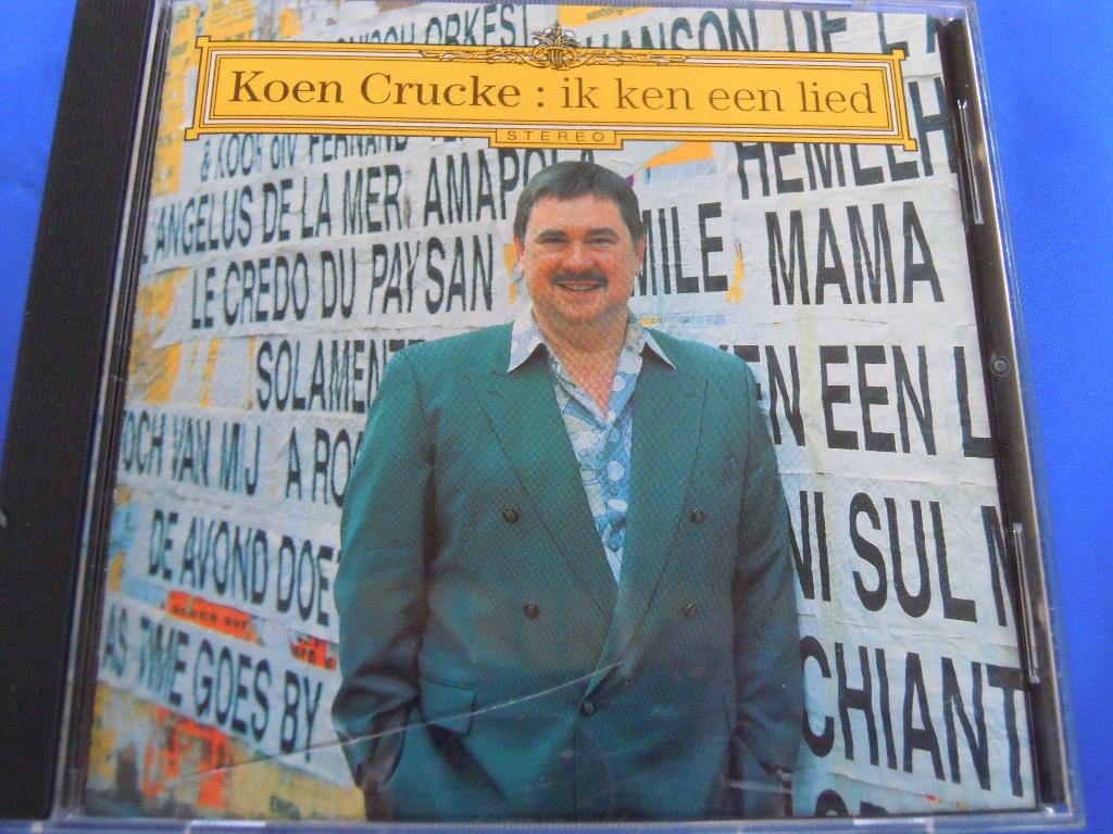 Koen Crucke- ik ken een lied (cd), Cd's en Dvd's, Ophalen of Verzenden, Zo goed als nieuw