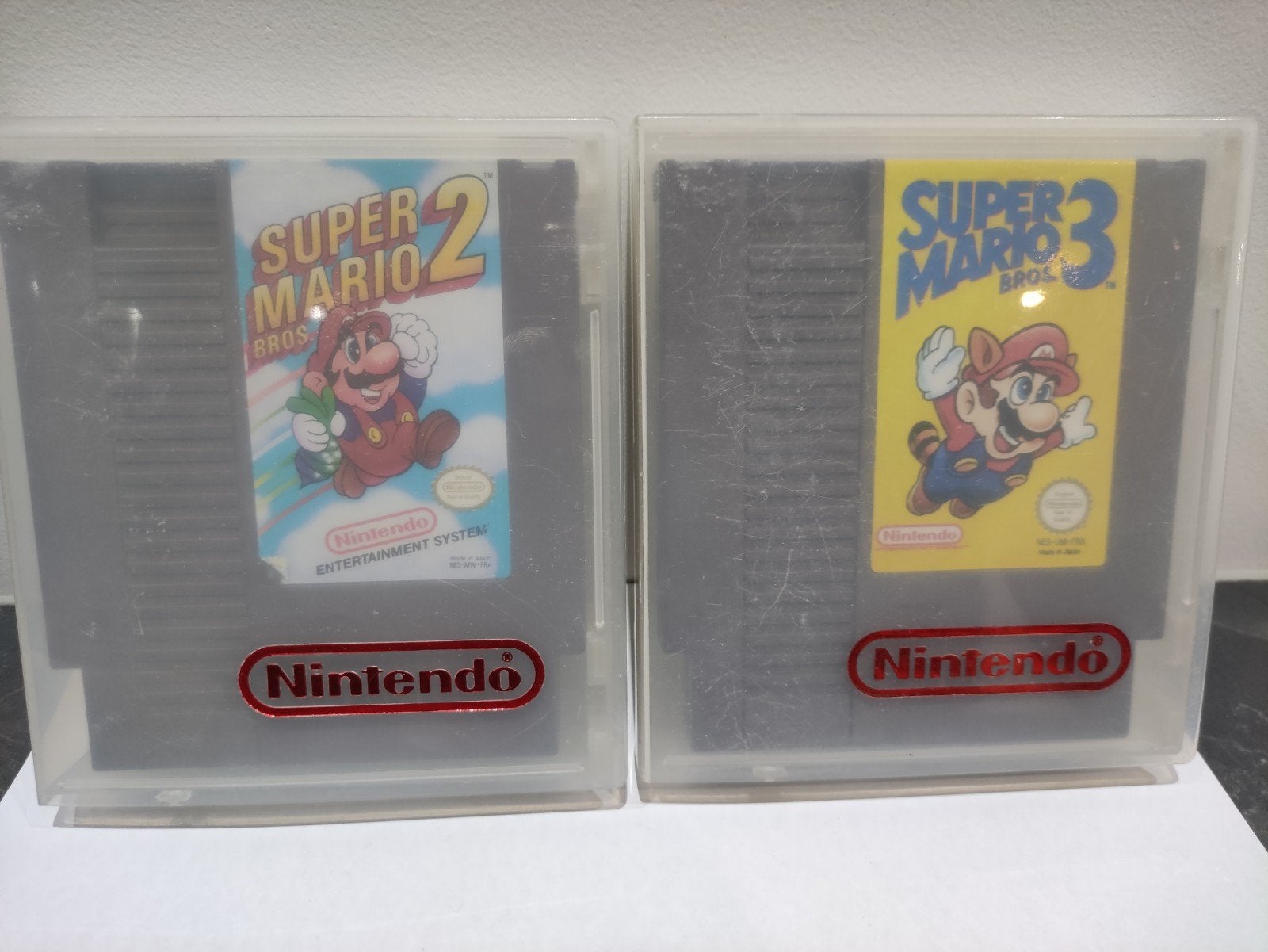 Super Mario Bros. 1 en 2. Nintendo NES, Gebruikt, 2 spelers, Ophalen of Verzenden, Vanaf 3 jaar