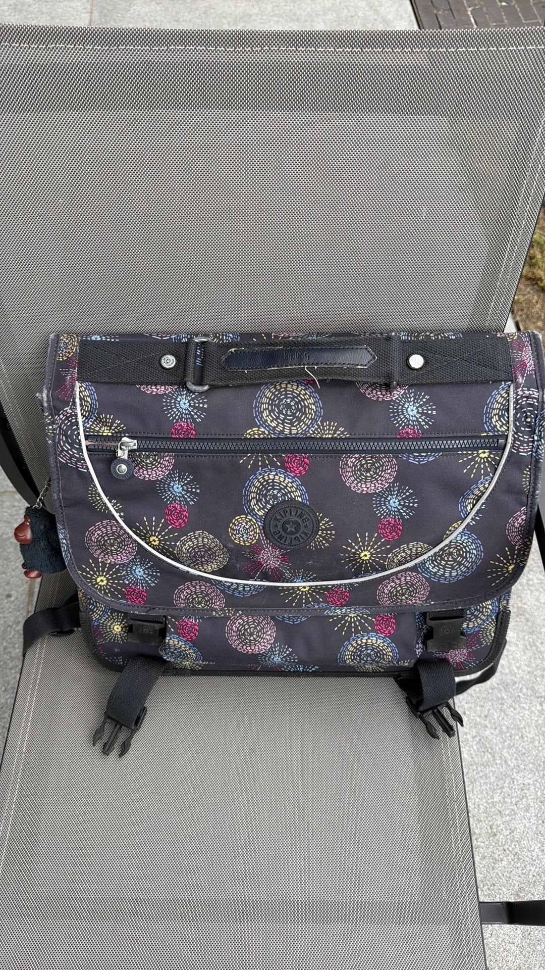 Kipling boekentas met regenhoes, Ophalen, Gebruikt