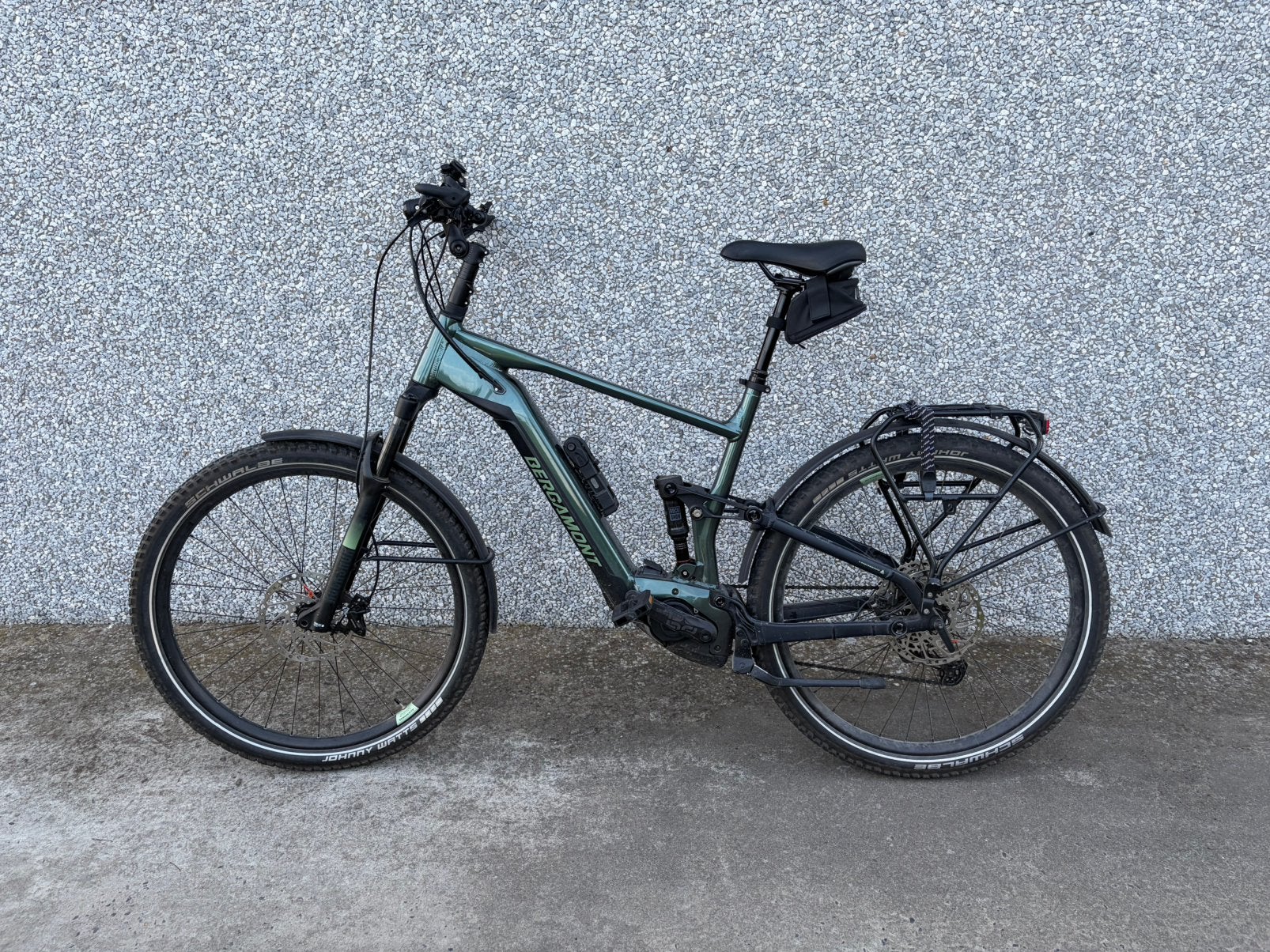 Bergamont E-Contrail SUV EXPERT Full Suspension Bosh 625wh, Gebruikt, Vering, 10 tot 15 versnellingen, Overige maten