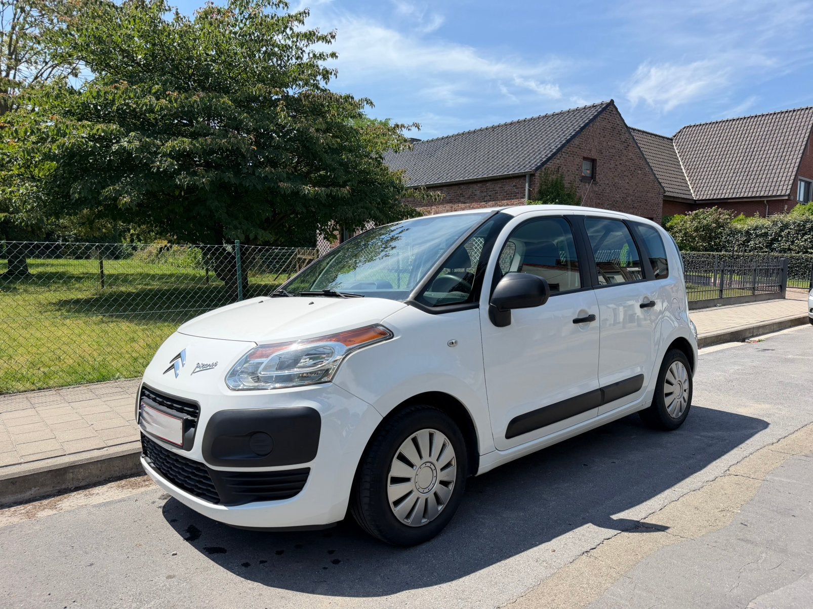 Citroën C3 Picasso benzine 1.4 uit 2012, Auto's, Euro 5, Stof, 4 cilinders, Wit