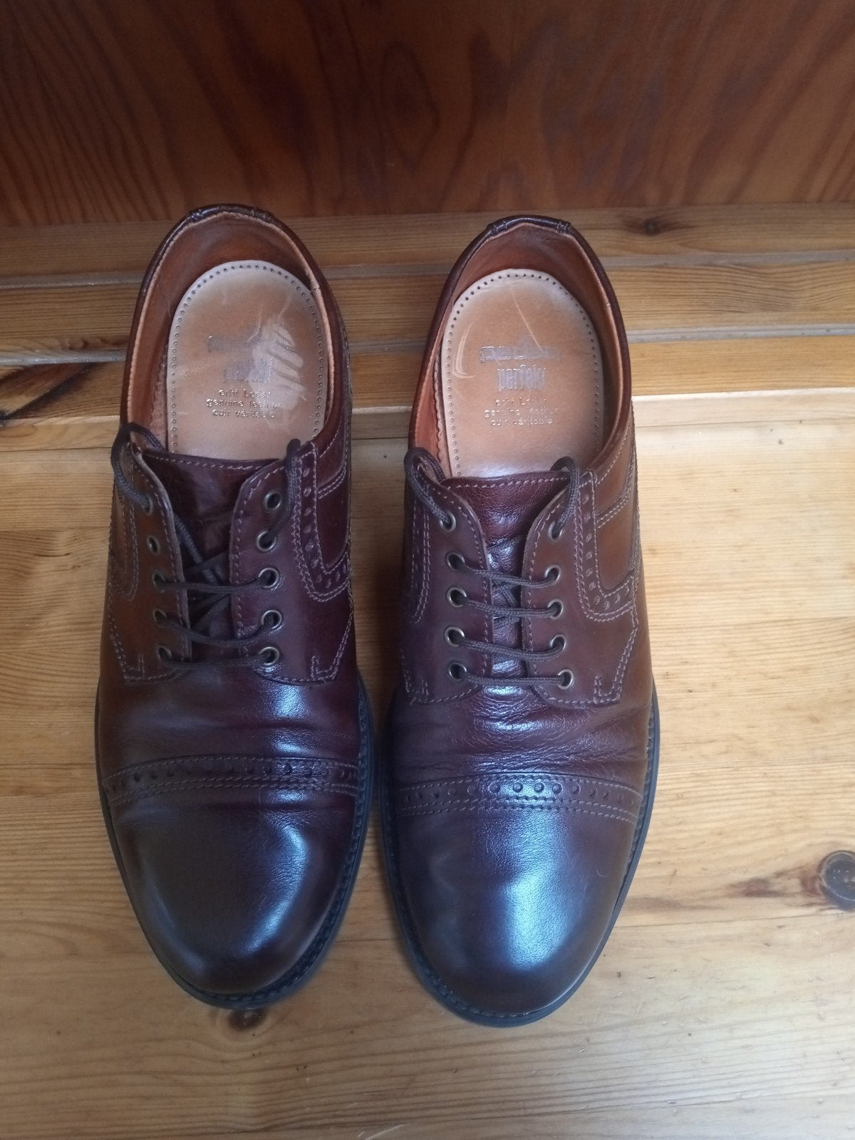 Nette bruine veterschoenen van het merk Red Horn, maat 43. D, Kleding | Heren, Schoenen, Ophalen, Veterschoenen