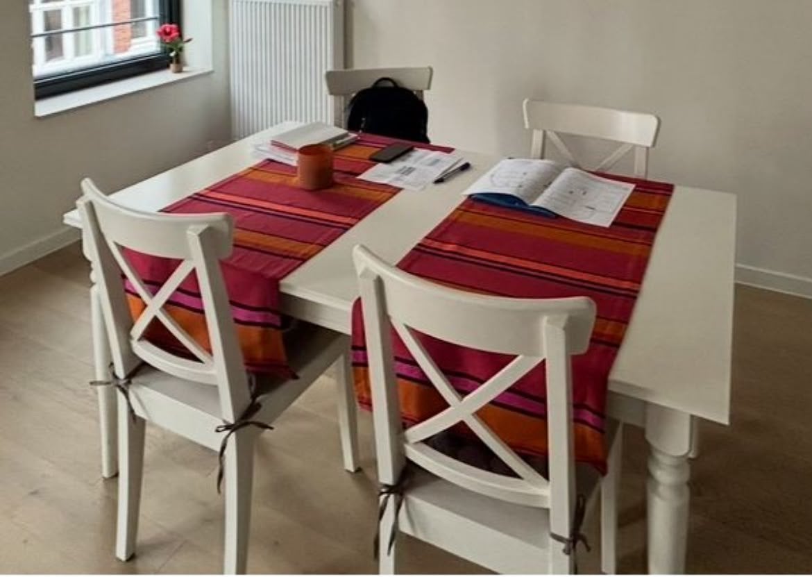 Salle à manger, Quatre personnes, 150 à 200 cm, Comme neuf, Enlèvement