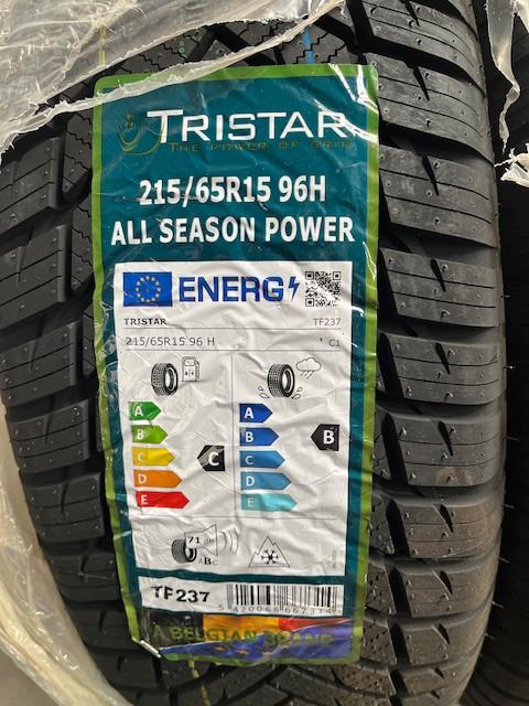 2 banden  tristar all season215/65/r15  96H, 215 mm, 15 inch, Nieuw, Ophalen of Verzenden