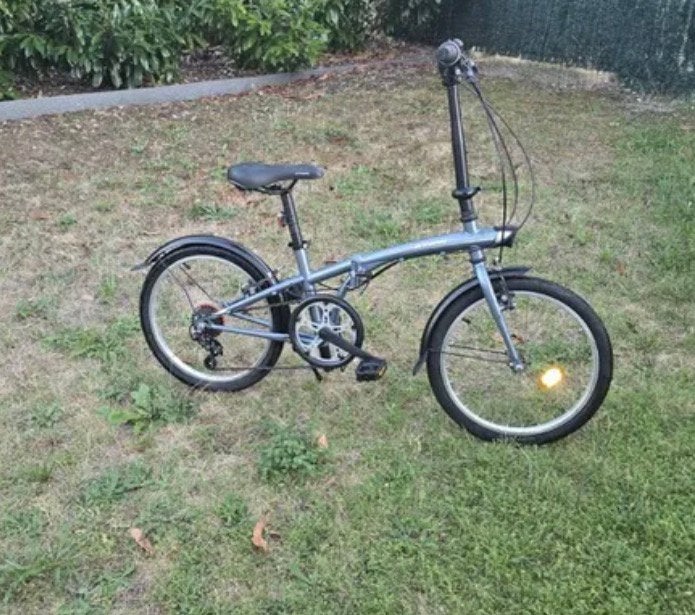 B-twin vouwfiets, Fietsen en Brommers, Ophalen, Gebruikt