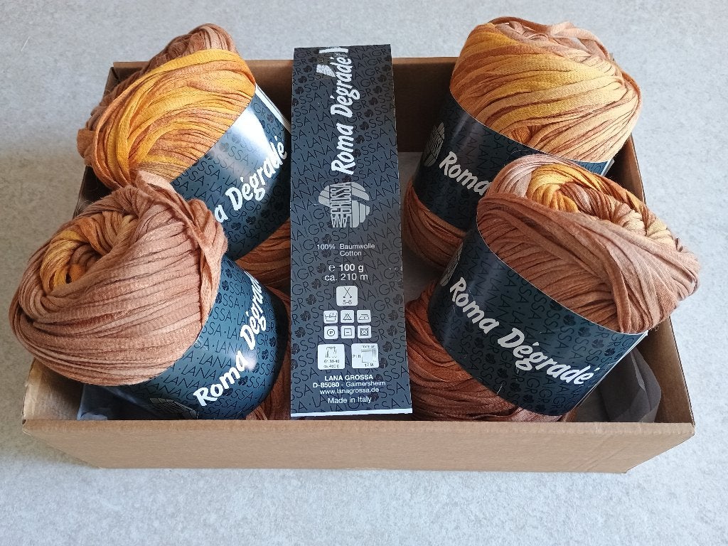 Coton ROMA dégradé de LANA GROSSA, Hobby & Loisirs créatifs, Tricot & Crochet, Enlèvement ou Envoi, Neuf, Tricot ou Crochet
