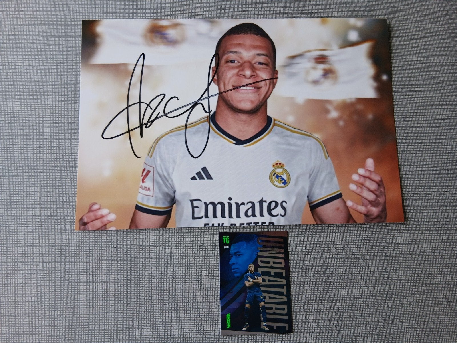 Kylian M'Bappé Signed Pics, Hobby & Loisirs créatifs, Autocollants & Images, Enlèvement