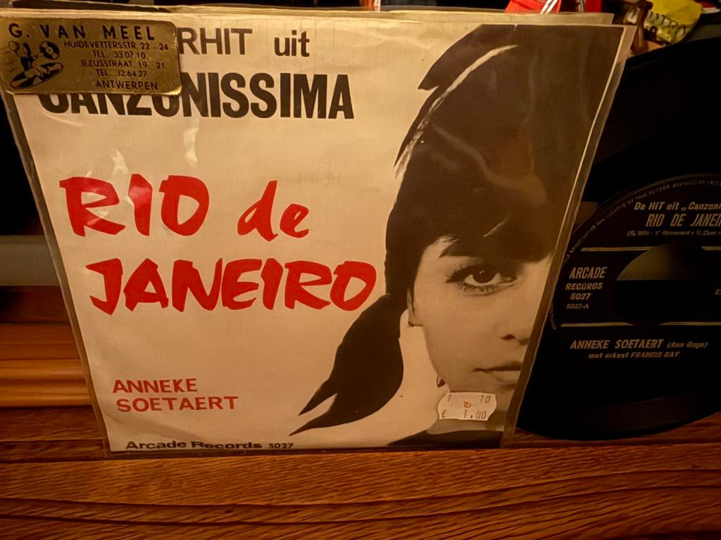 Rio De Janeiro - Ay Ay,Mi Linda Muchacha, 7 inch, Single, Ophalen of Verzenden, Zo goed als nieuw